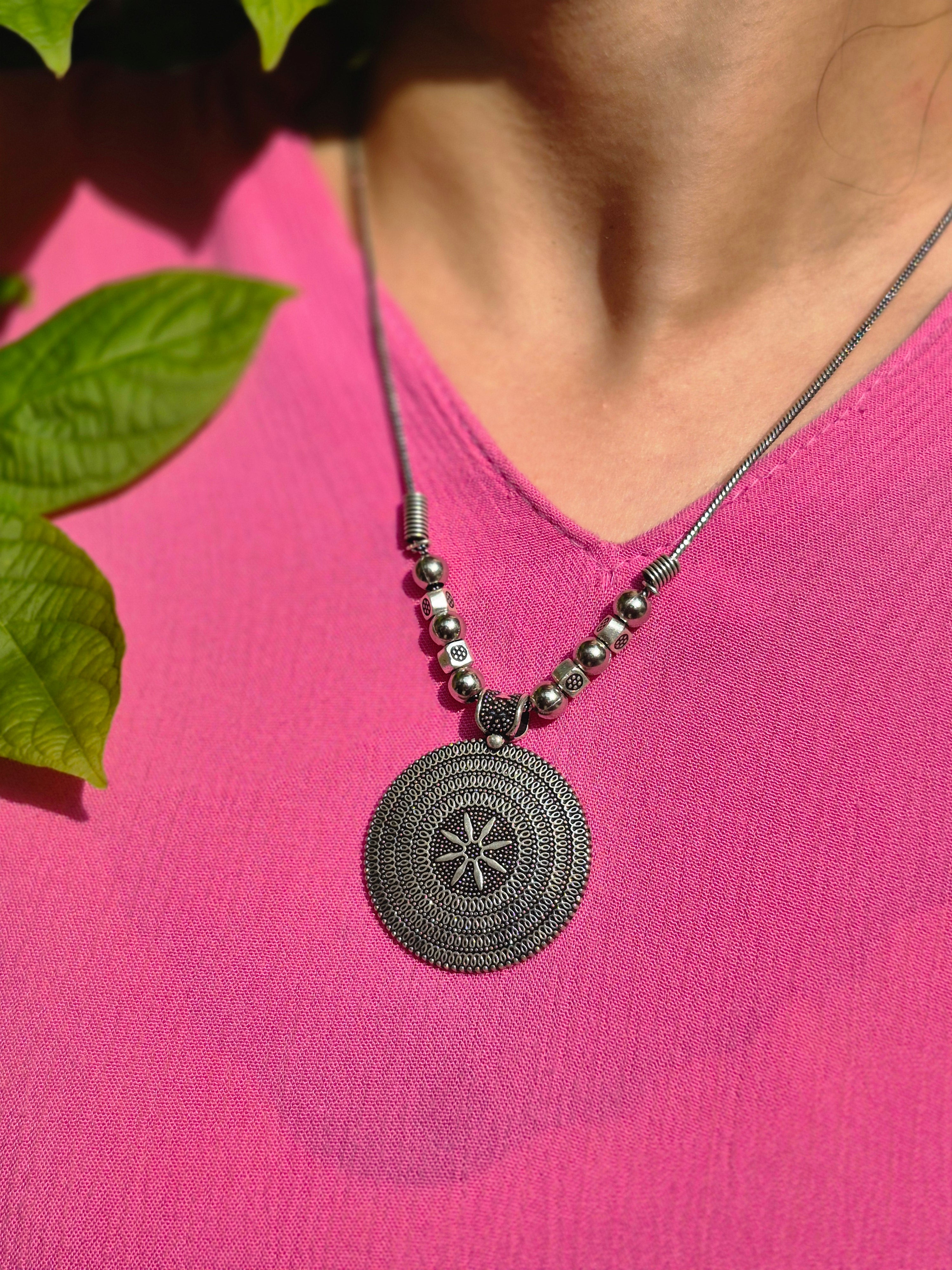 Starburst Pendant Necklace