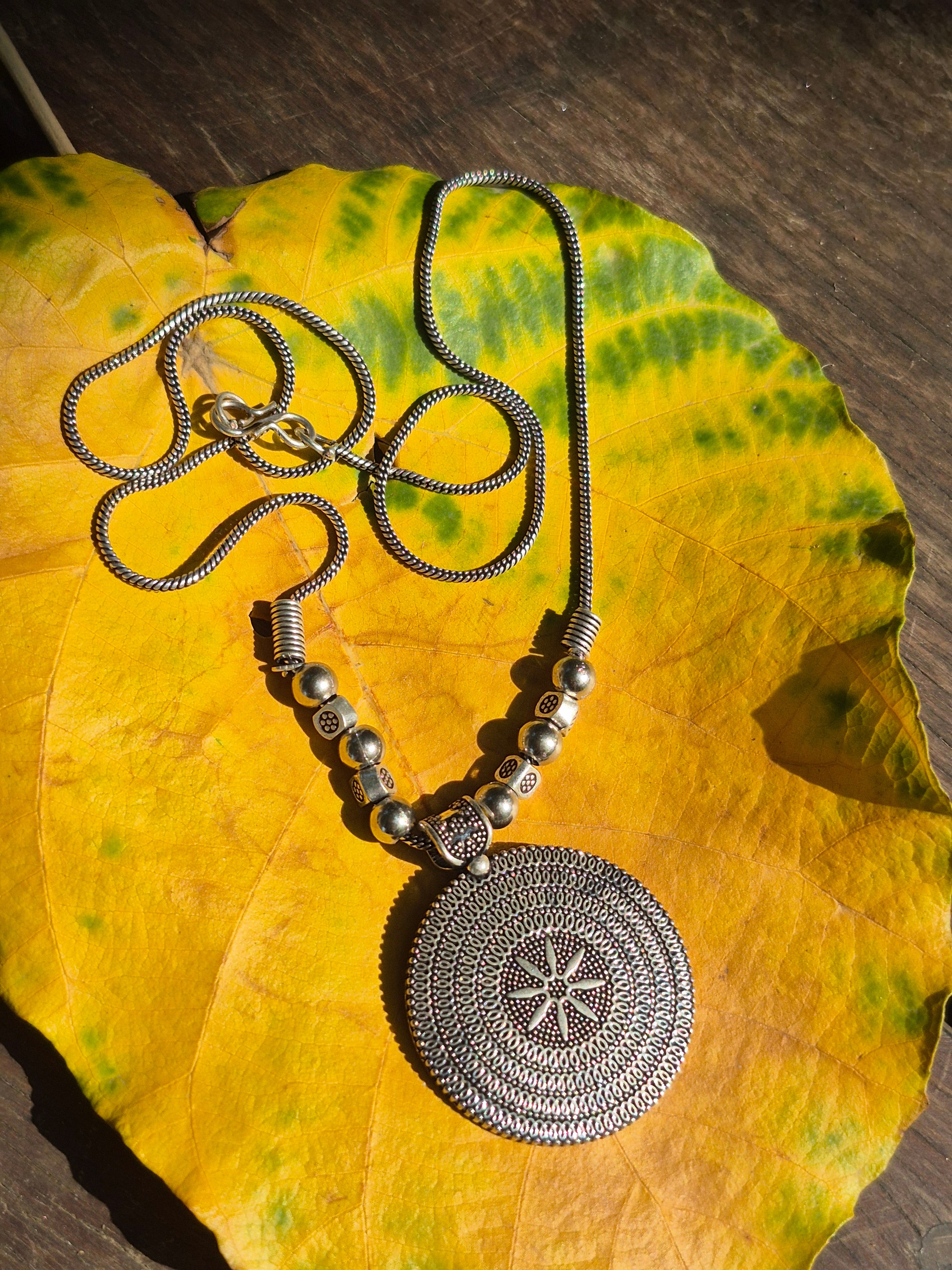 Starburst Pendant Necklace