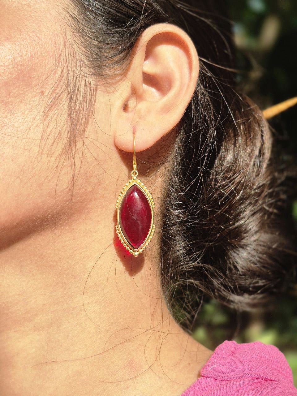 Garnets Earrings